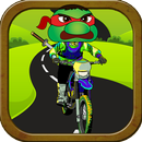 Ninja Bike Climbing Turtle Hill Racing frEE APK