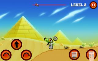 hulK Ride a Bike Climbing Hill Game capture d'écran 1