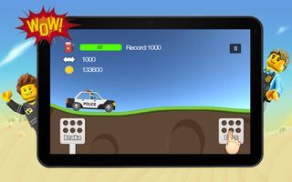 Car Hill citY Climbing Race Free постер