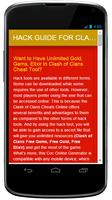 Hack Guide for Clash of Clans plakat