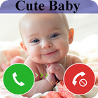 Cute Baby Calling Prank ไอคอน