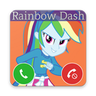 Fake Call From Rainbow Dash - little pony icono