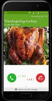 Thanksgiving Turkey Fake Call Prank Ekran Görüntüsü 2