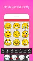 Kika Emoji Keyboard Pro स्क्रीनशॉट 1