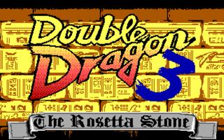 Double Dragon 3 Affiche