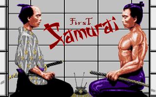First Samurai Affiche