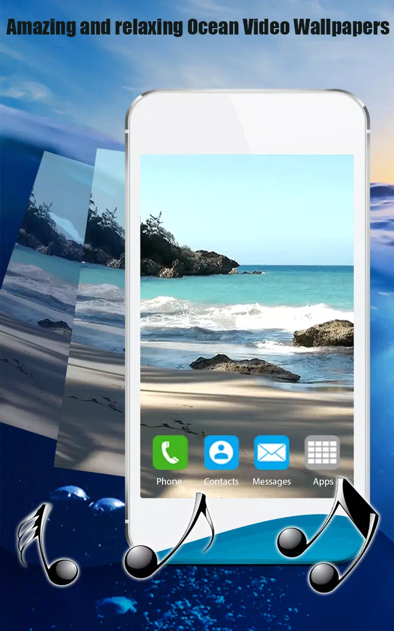 Android向けの海洋波 ライブ壁紙 Apkをダウンロードしましょう