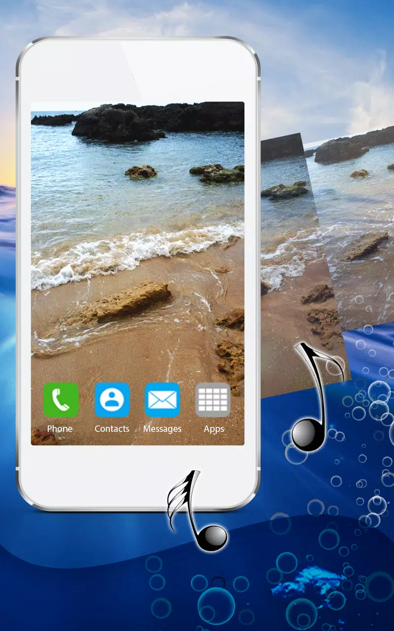 Android 用の 海洋波 ライブ壁紙 Apk をダウンロード