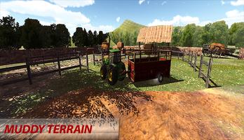 simulador trator agrícola carga transporte offroad imagem de tela 1
