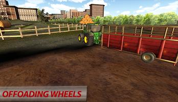simulador trator agrícola carga transporte offroad imagem de tela 2