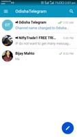 Odisha Telegram (Cloud-Based Social Messaging App) capture d'écran 1