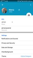 Odisha Telegram (Cloud-Based Social Messaging App) capture d'écran 3