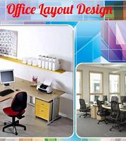 Office Layout Design Affiche