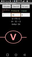 Ohms Law Calculator captura de pantalla 3