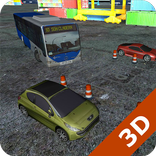 Big Bus Driver Parking 3D