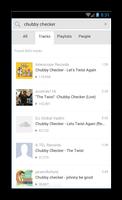 Chubby Checker music player capture d'écran 3