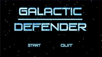 Galactic Defender Affiche