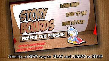 StoryBoards Pepper the Penguin Affiche