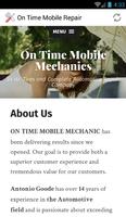 ON TIME MOBILE MECHANIC LLC ポスター