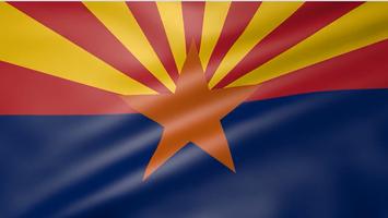 Arizona Flag Live Wallpaper poster