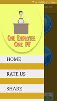 EPFO One Employee One PF 📞 পোস্টার