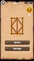 satu baris permainan puzzle seni string screenshot 2