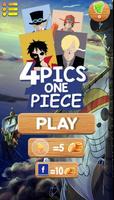 4 Pics One Piece Anime 포스터