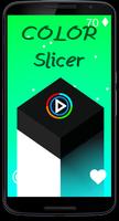 پوستر Color Slicer : skyscraper