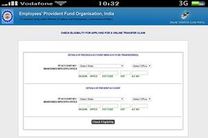 Online Transfer Claim Portal โปสเตอร์