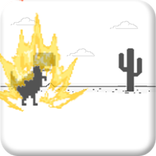 Dino Saiyajin Runner T-Rex Chrome