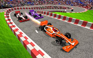 Top Speed Formula Car Racing - Impossible Retro poster