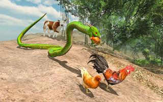 Snake Anaconda Simulator 3D Games, Anaconda Attack screenshot 1