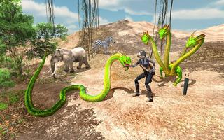 Snake Anaconda Simulator 3D Games, Anaconda Attack screenshot 2