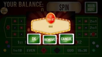 Casino Slots: Roulette capture d'écran 1