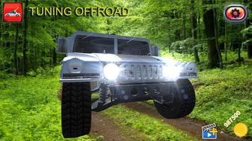 4x4 Offroad Jeep Hummer Crash Test Simulator 3D スクリーンショット 1