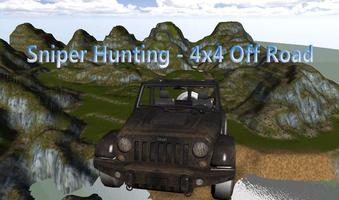 Sniper Hunting - 4x4 Off Road الملصق