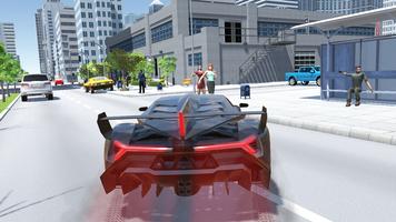 Car Simulator SportBull الملصق