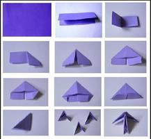 Origami 3D Tutorial الملصق