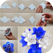 Origami çiçek dersleri
