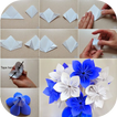 Tutoriels fleur d'origami