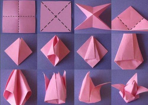  Origami  Bunga  Instruksi for Android APK Download