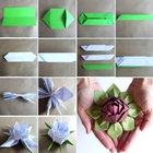 Tutoriel Fleur Origami icône