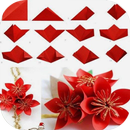 Didacticiel de fleur d'origami APK