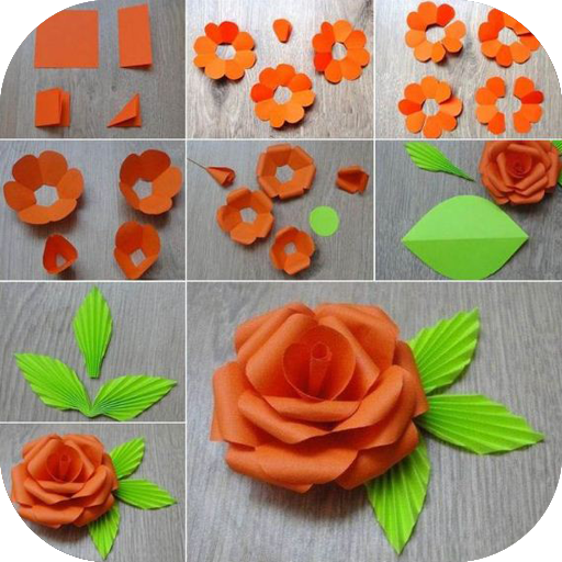 Origami  Paper Flower Tutorial