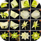 Tutoriais em papel Origami ícone