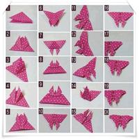 Origami-Tutorial Plakat