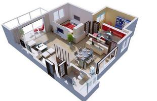 Home Interior 3D Ideen Screenshot 2