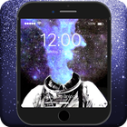 Astronaut Wallpapers Space Universe Lock Screen icono