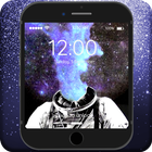 Astronaut Wallpapers Space Universe Lock Screen icon