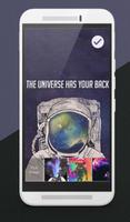 2 Schermata Astronaut Wallpapers Space Universe Lock Screen